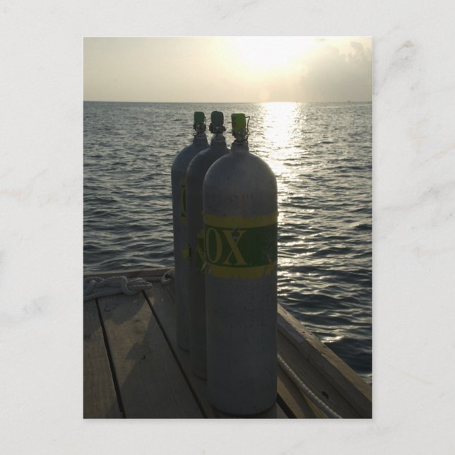 Nitrox Scuba Tanks Postcard (Front)