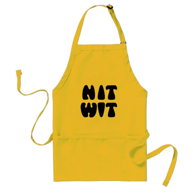NITWIT ADULT APRON (Front)