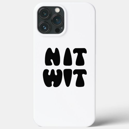 NITWIT iPhone 13 PRO MAX CASE