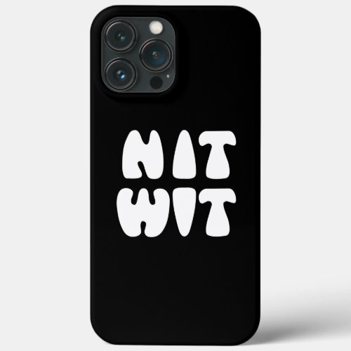 NITWIT iPhone 13 PRO MAX CASE