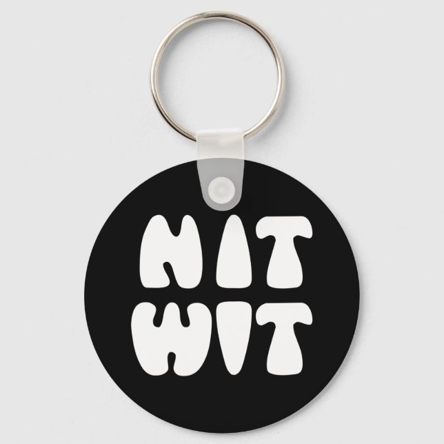 NITWIT KEYCHAIN (Front)