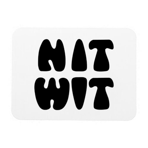 NITWIT MAGNET