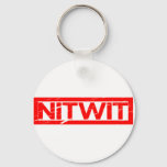Nitwit Stamp Keychain