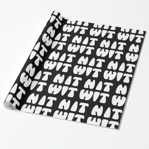 NITWIT WRAPPING PAPER