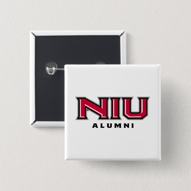 NIU Alumni Button (Front & Back)