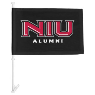 NIU Alumni Car Flag