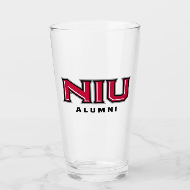 NIU Alumni Glass (Front)