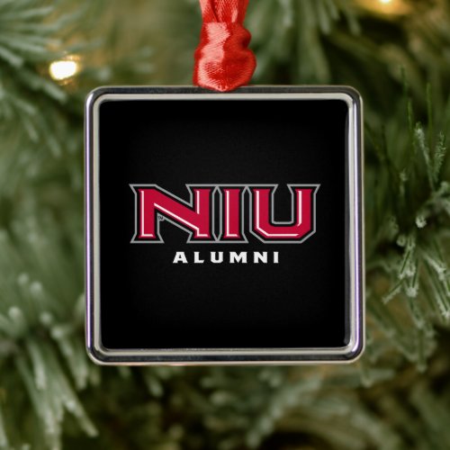 NIU Alumni Metal Ornament