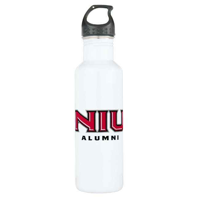 NIU Alumni Stainless Steel Water Bottle (Front)