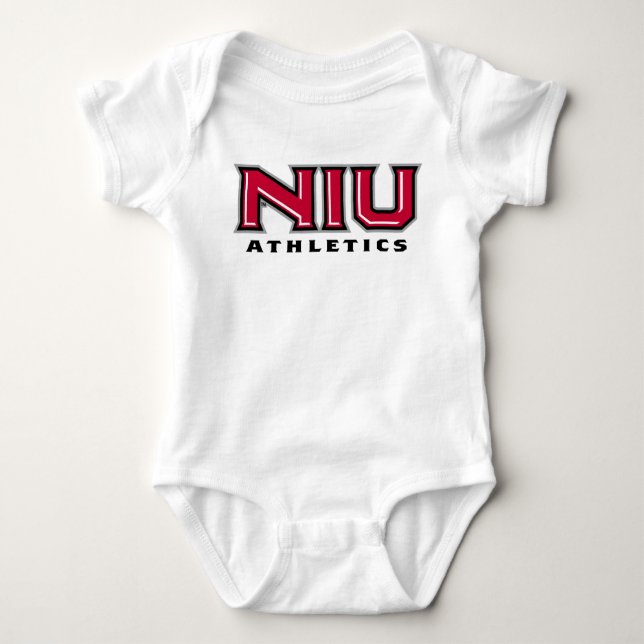 NIU Athletics Baby Bodysuit (Front)