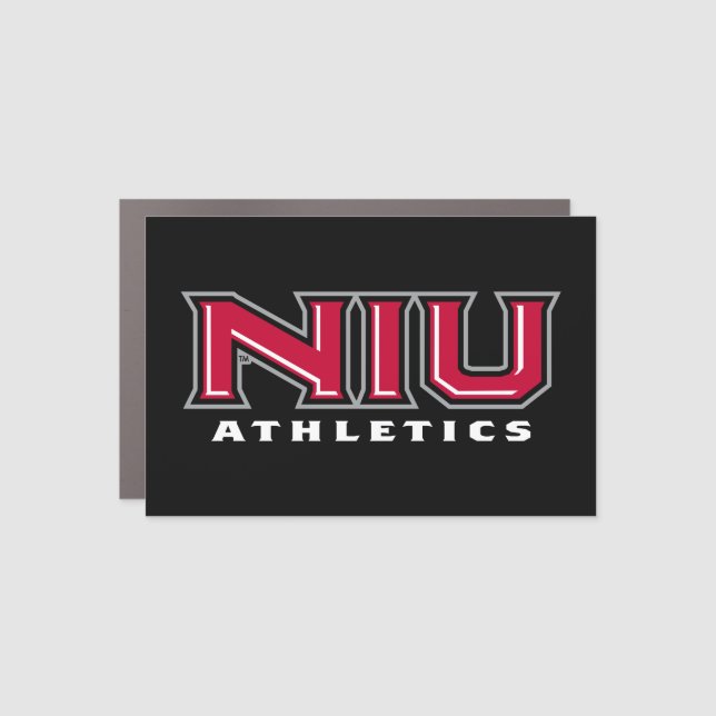 NIU Athletics Car Magnet (Front)