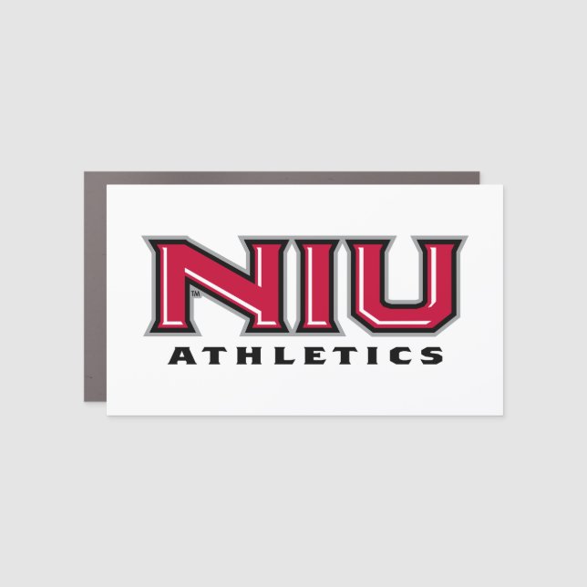 NIU Athletics Car Magnet (Front)