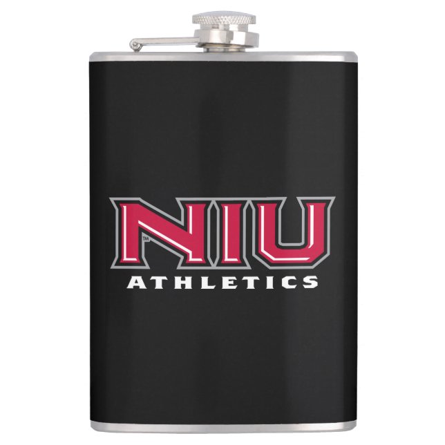 NIU Athletics Flask (Front)