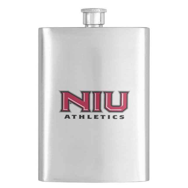 NIU Athletics Flask (Front)