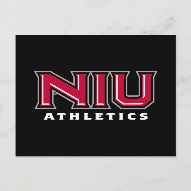 NIU Athletics Invitation Postcard (Front)