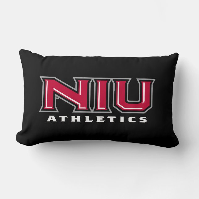 NIU Athletics Lumbar Pillow (Front)