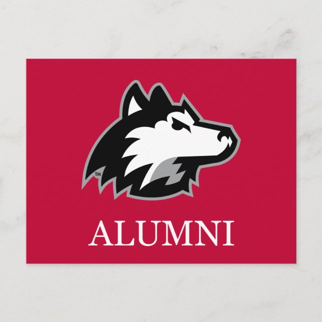 NIU Huskies Alumni Invitation Postcard (Front)