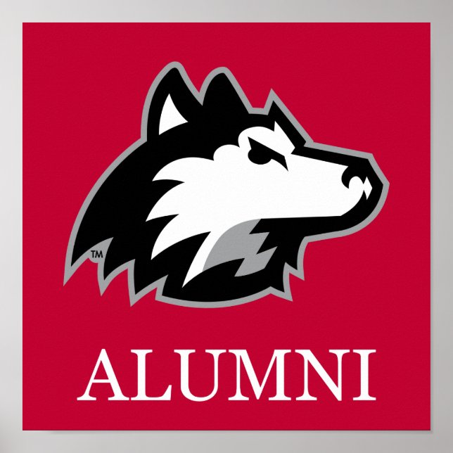 NIU Huskies Alumni Poster (Front)