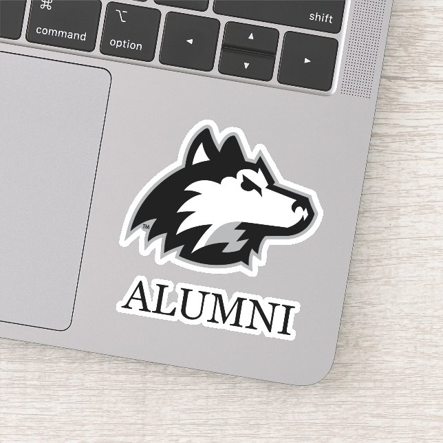 NIU Huskies Alumni Sticker (Detail)