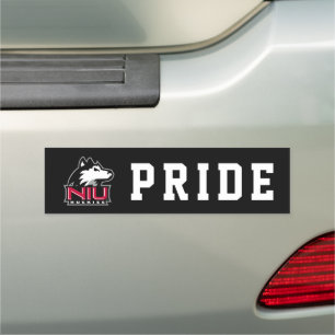 NIU Huskies Car Magnet
