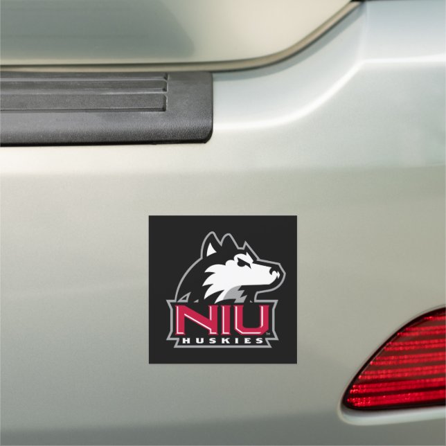 NIU Huskies Car Magnet (In Situ)