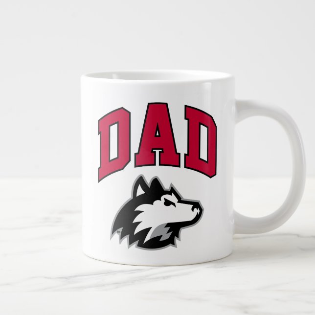 NIU Huskies Dad Giant Coffee Mug (Right)