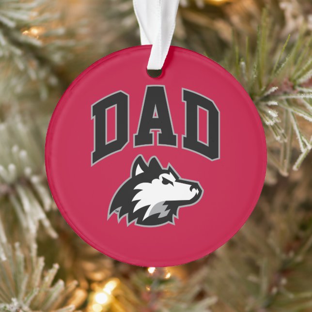 NIU Huskies Dad Ornament (Tree)
