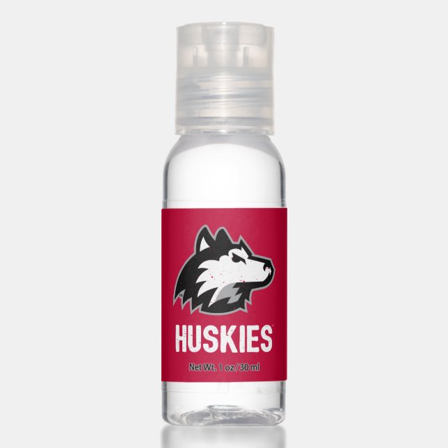 NIU Huskies Distressed Hand Sanitizer (Front)