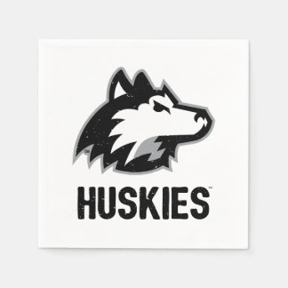 NIU Huskies Distressed Napkins