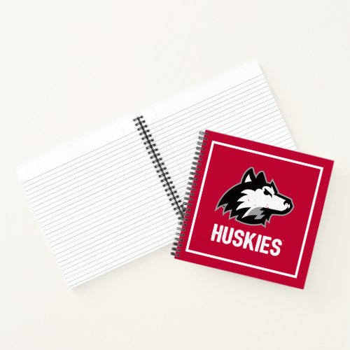 NIU Huskies Distressed Notebook