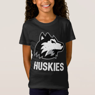 NIU Huskies Distressed T-Shirt