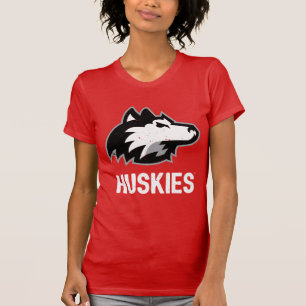 NIU Huskies Distressed T-Shirt