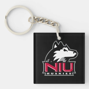 NIU Huskies Keychain