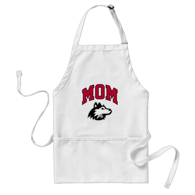 NIU Huskies Mom Adult Apron (Front)
