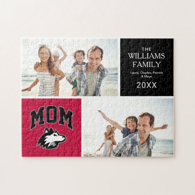 NIU Huskies Mom Jigsaw Puzzle (Horizontal)