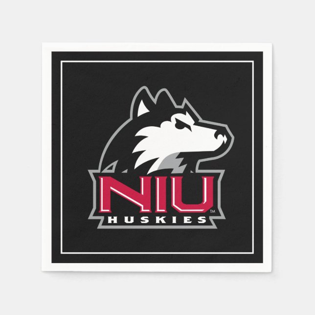 NIU Huskies Napkins (Front)