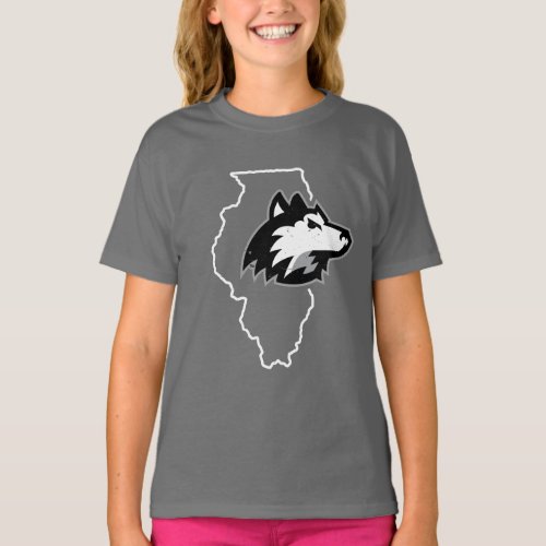 NIU Huskies State Love T_Shirt