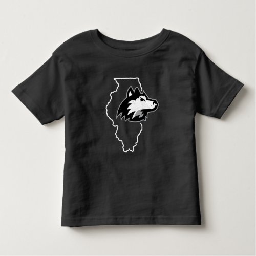NIU Huskies State Love Toddler T_shirt