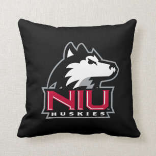 NIU Huskies Throw Pillow