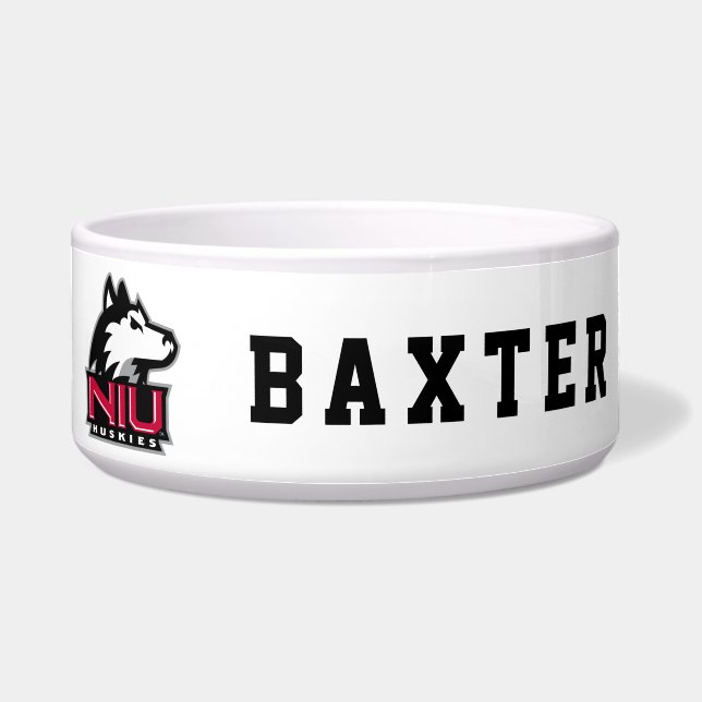 NIU Huskies Wordmark Bowl (Front)