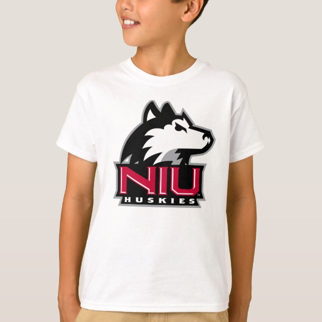 NIU Huskies Wordmark T-Shirt (Front)
