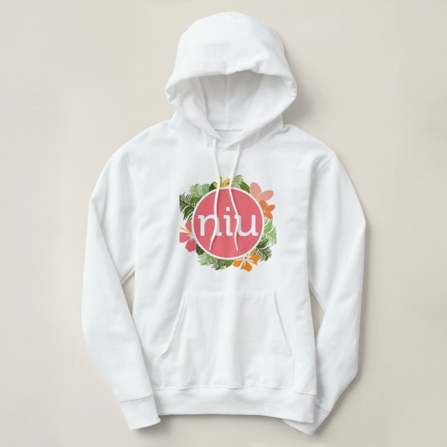 NIU Logo Hoodie (W) (Design Front)