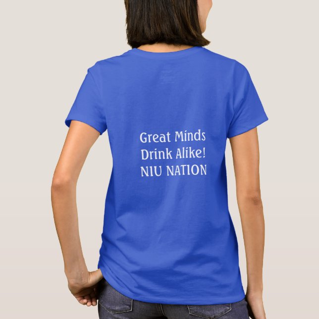 NIU Logo Hoodie (W) T-Shirt (Back)