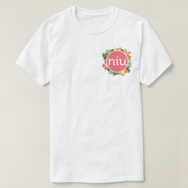 NIU Logo T-shirt (Design Front)