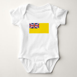 Niue Flag Baby Bodysuit