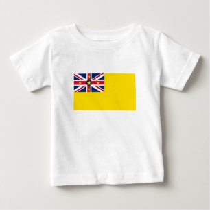 Niue Flag Baby T-Shirt