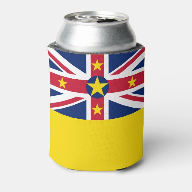Niue Flag Can Cooler (Can Back)
