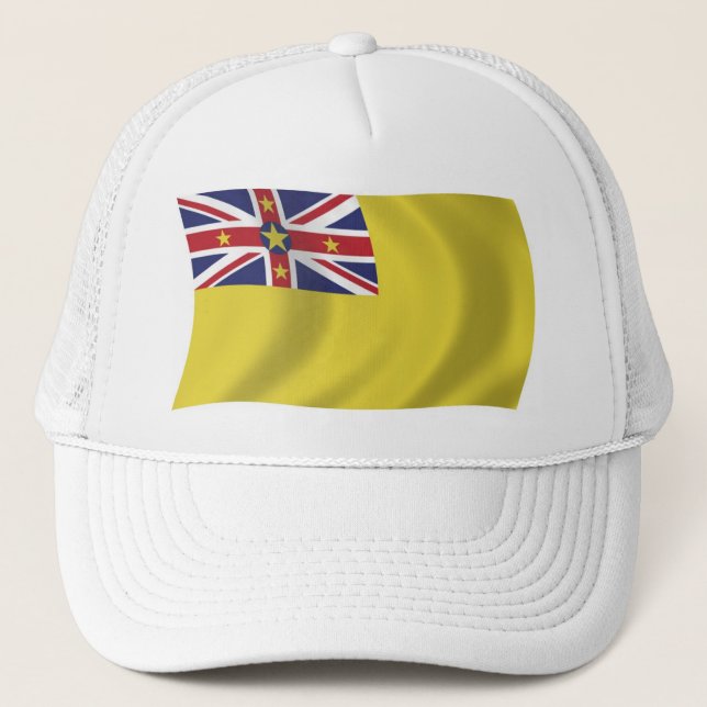 Niue Flag Hat (Front)