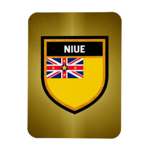 Niue Flag Magnet