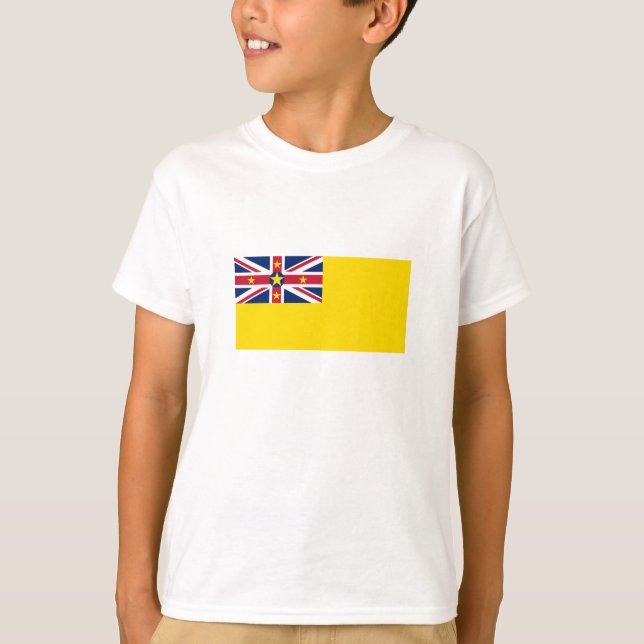 Niue Flag T-Shirt (Front)
